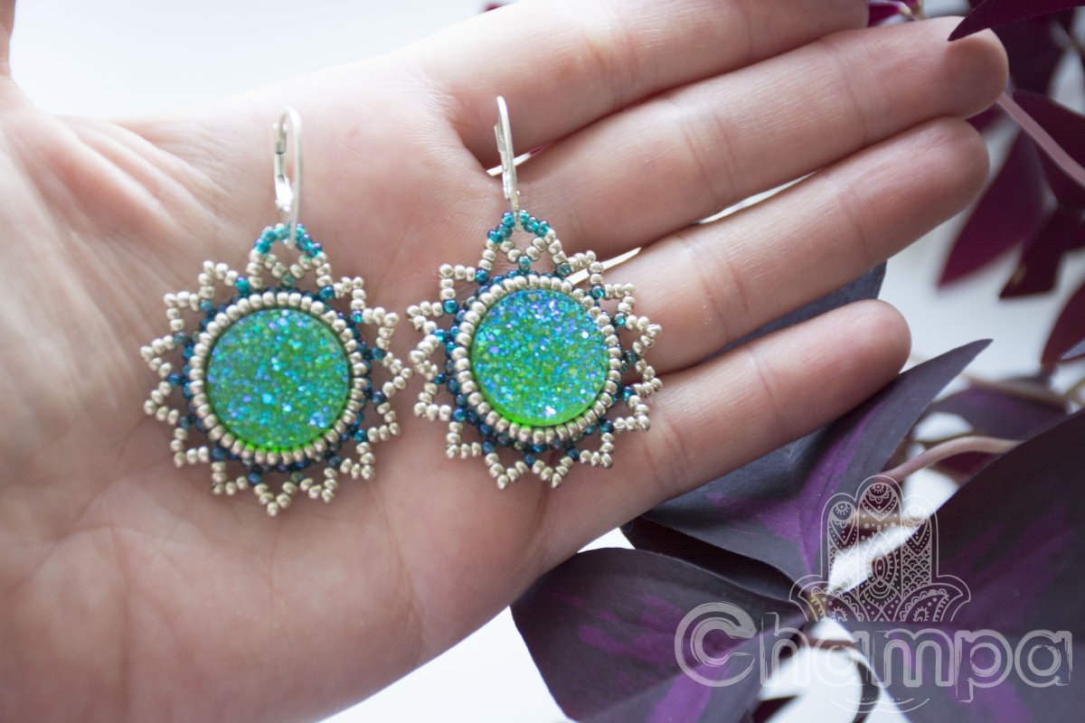 Серьги "Анор"