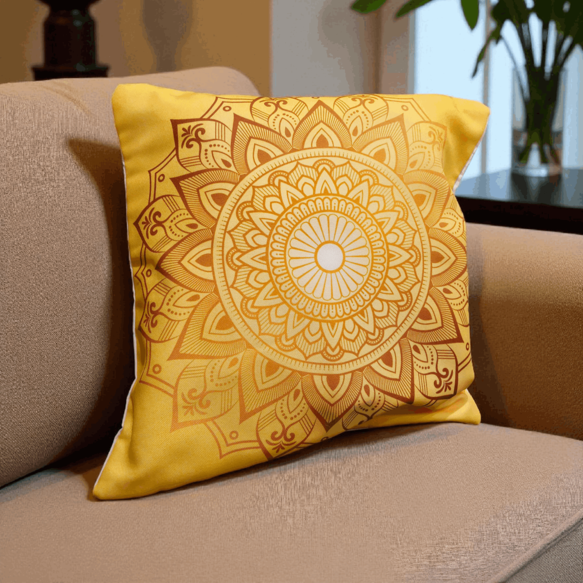 Наволочка 40х40 "Мандала"