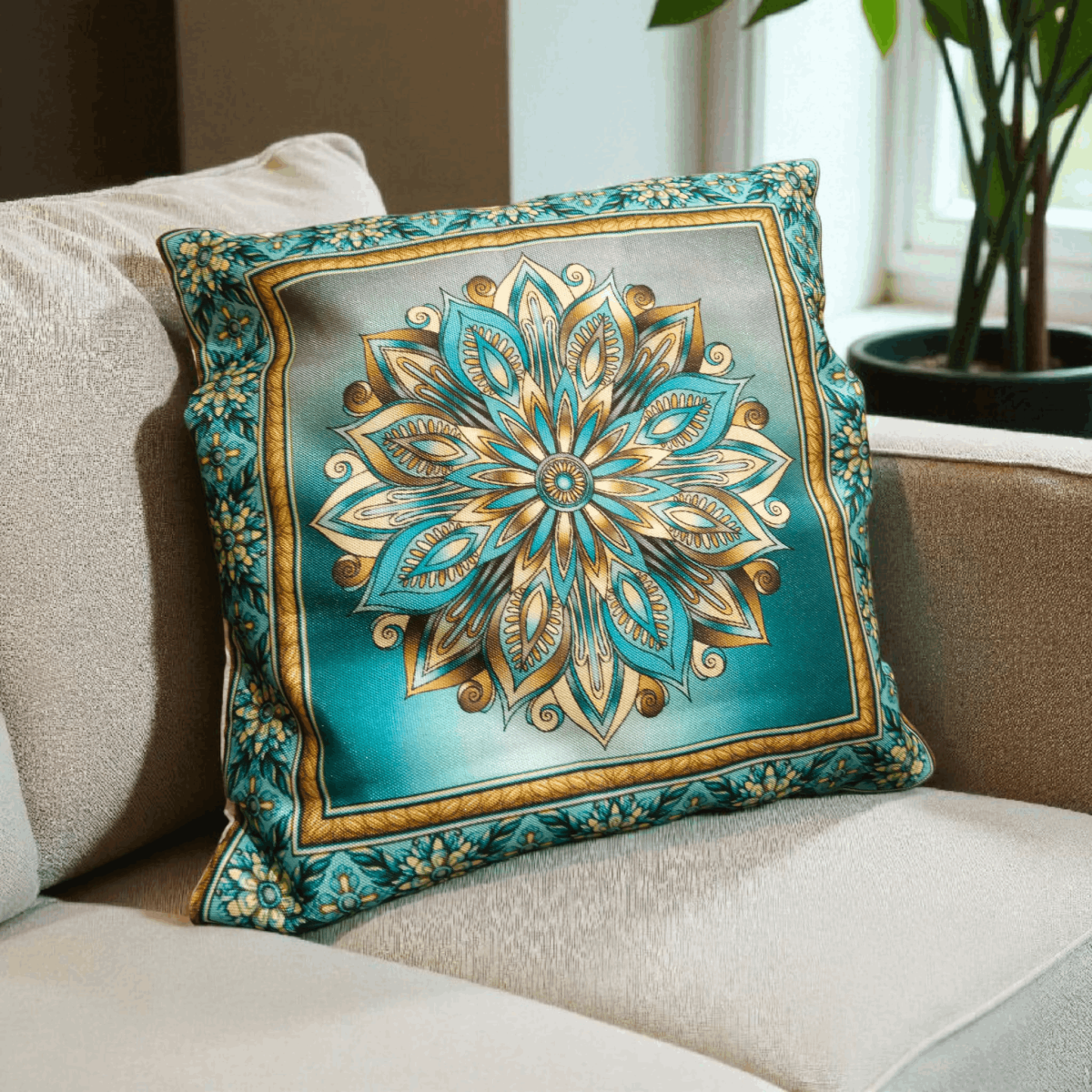 Наволочка 40х40 "Орнамент"