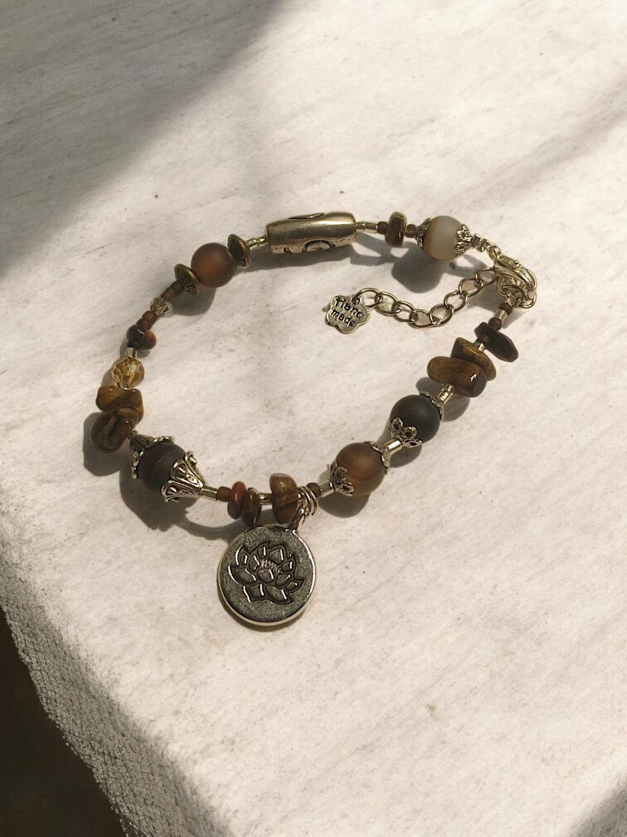 Браслет с агатом