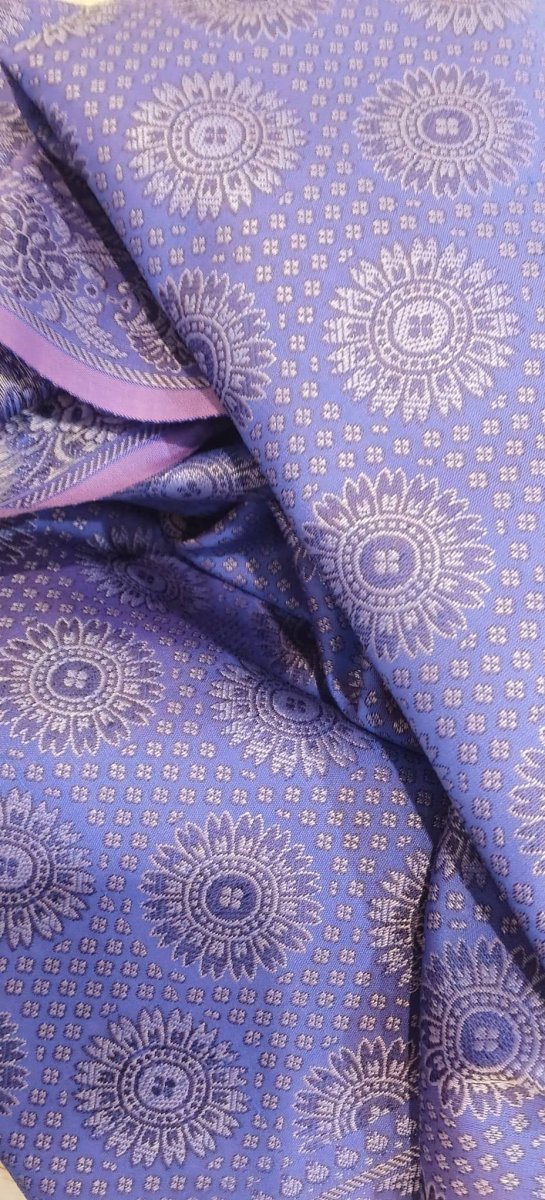 Женский шарф легкий синий