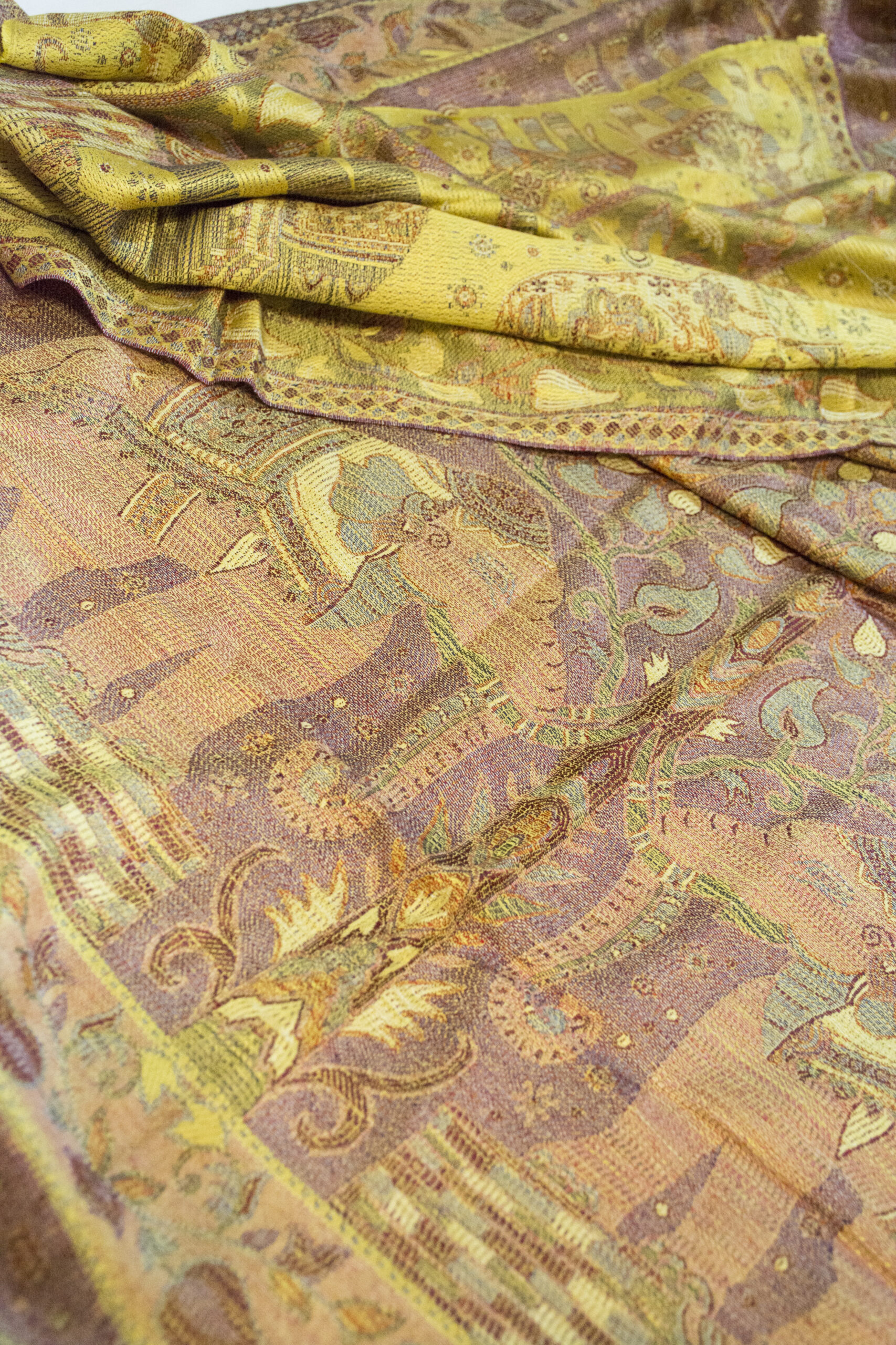 Хлопковый Желтый Шарф