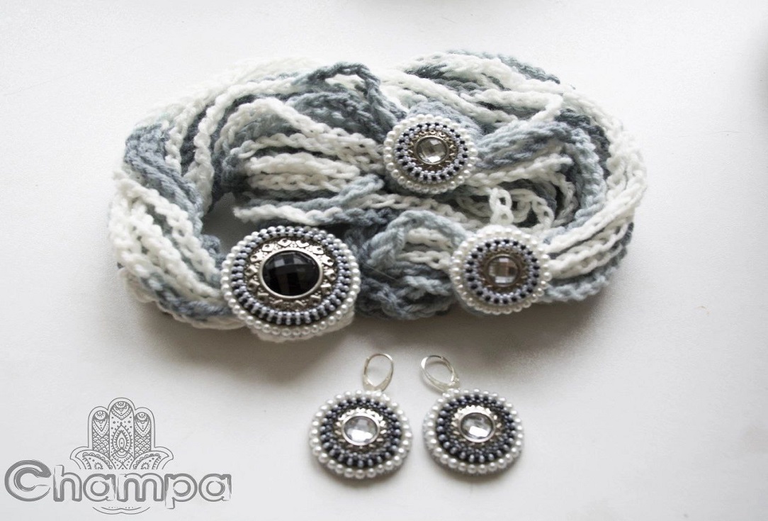 Вязаный комплект "Элегант"