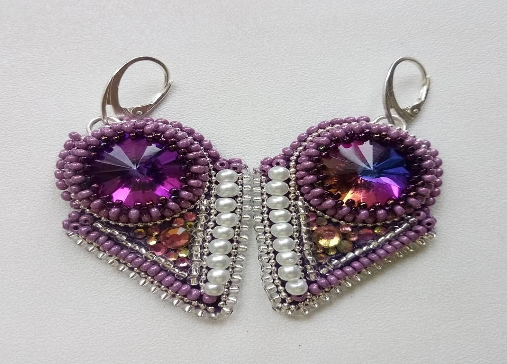 Серьги "Вселенная"