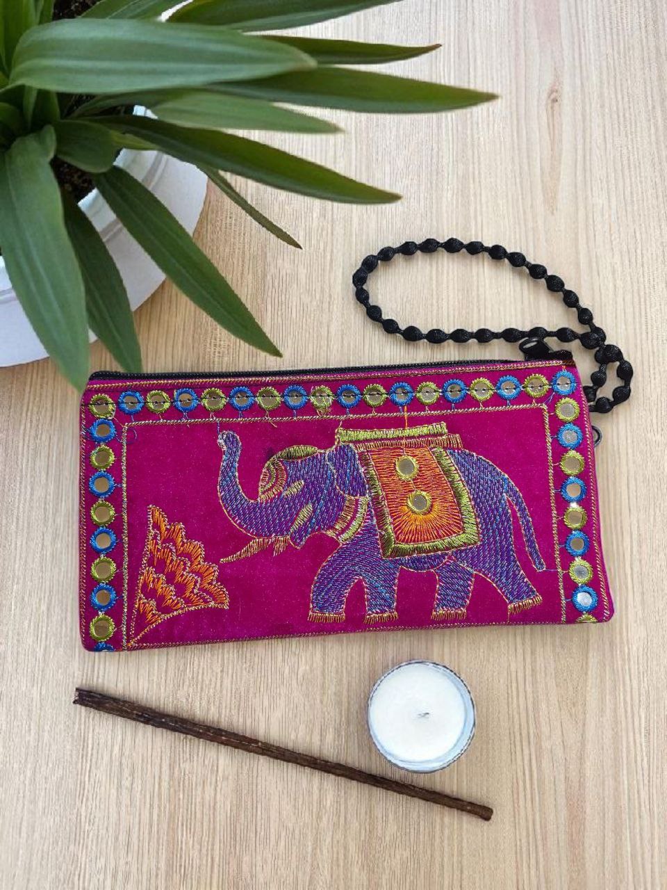 Кошелек Со Слоном Индийский