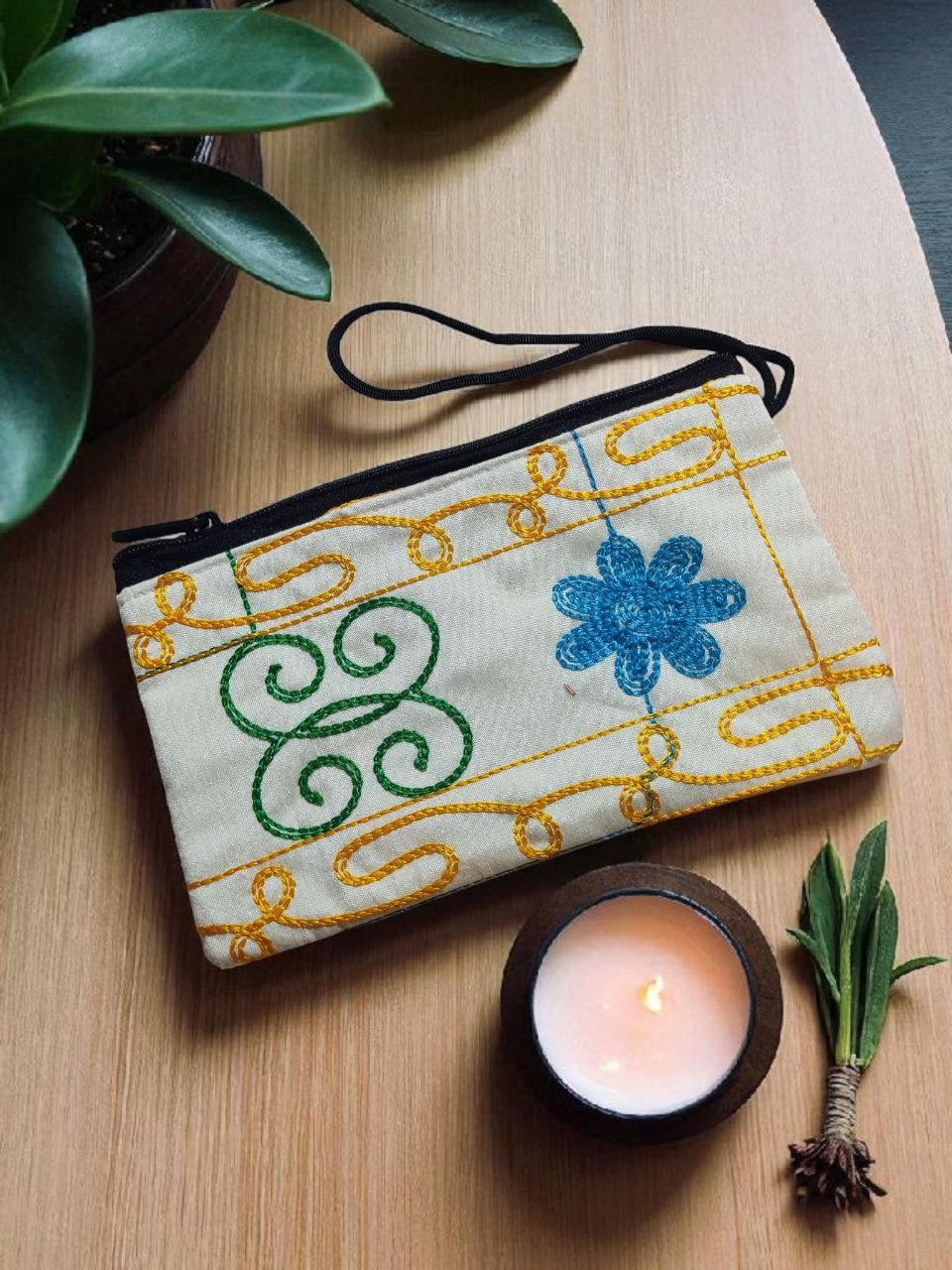 Кошелек С Вышивкой