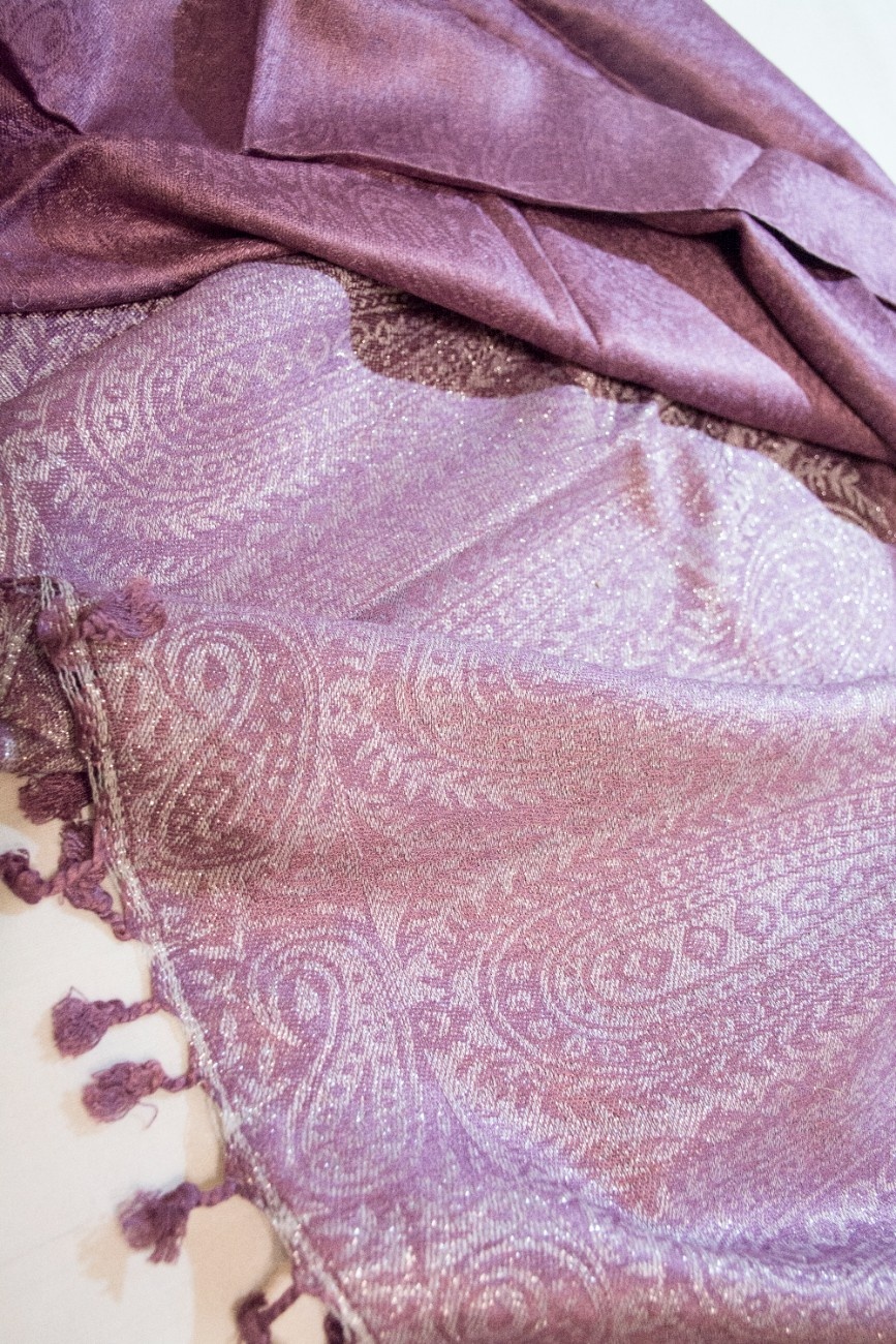 Розовый Женский Шарф