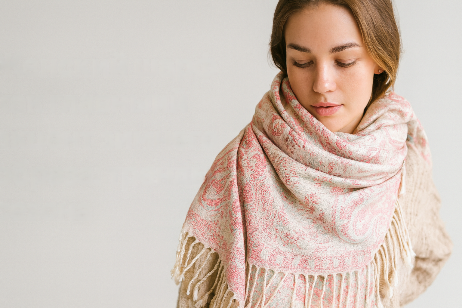 Женский шарф как главный акцент зимнего образа: тренды сезона