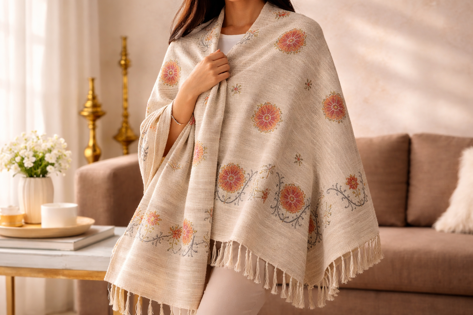 Где выгодно купить палантин онлайн и на что обратить внимание перед покупкой