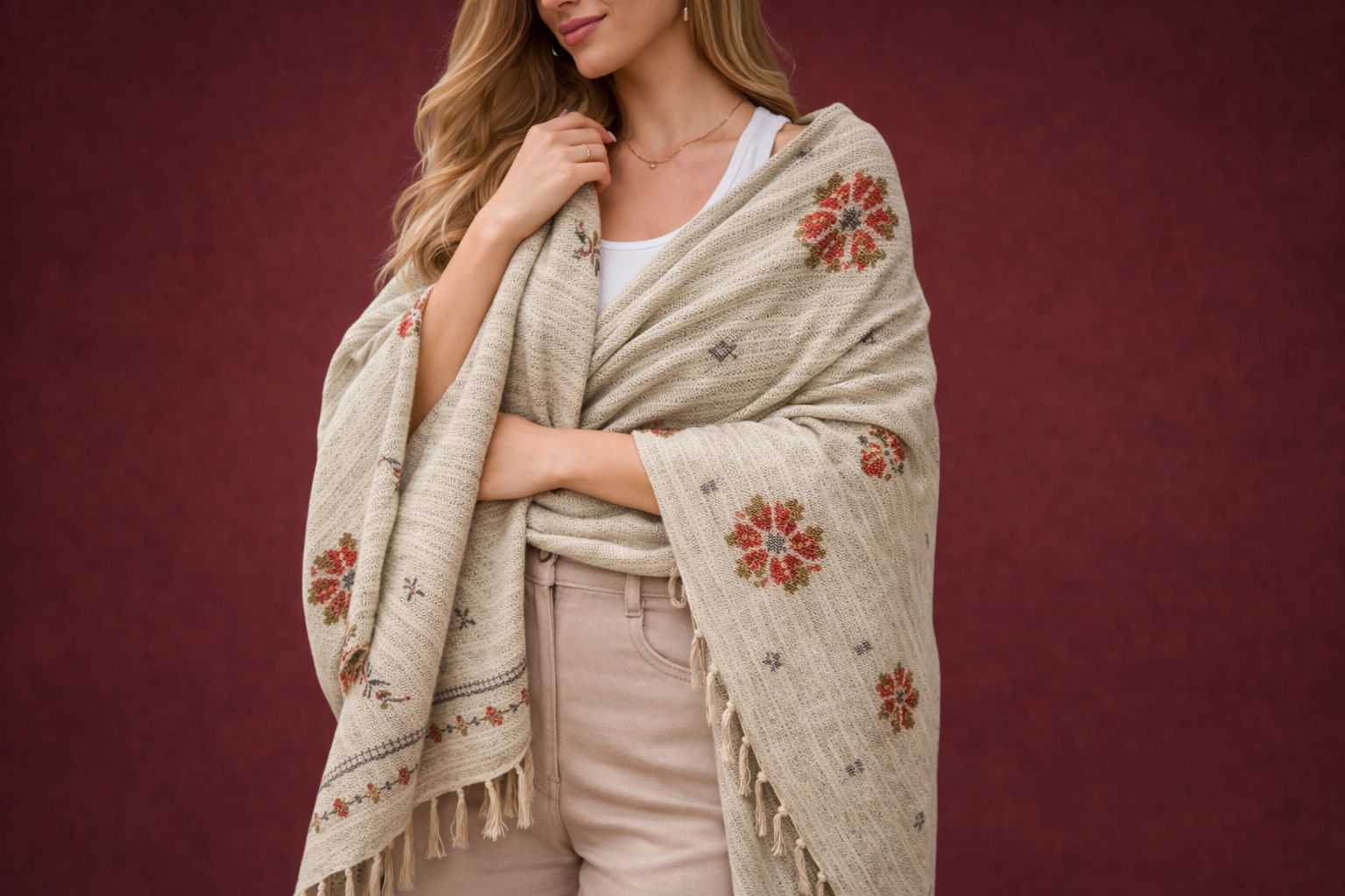 Как завязать шарф на пальто: стильные и практичные способы на каждый день